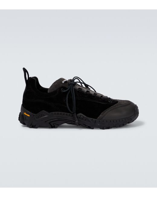 Our Legacy Gabe Suede Sneakers in Black for Men | Lyst