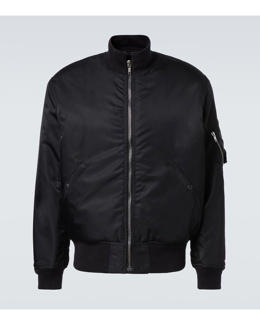 Veste Bomber Rick Owens pour homme en coloris Black