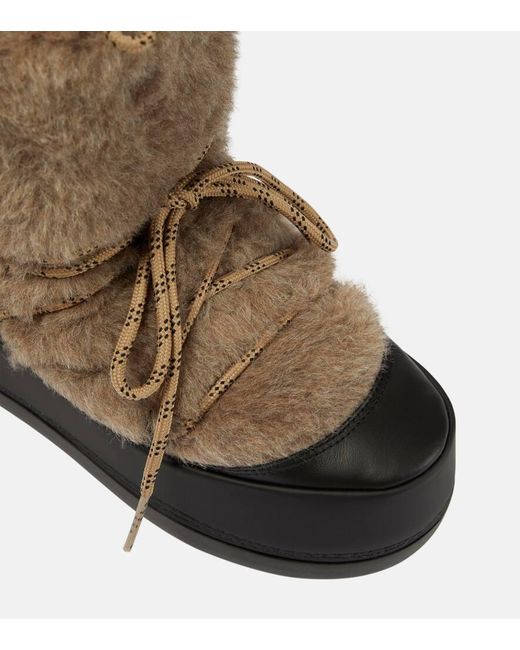Max Mara Natural Schneestiefel