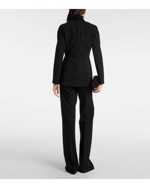 Max Mara Black Girone Viscose Jersey Jacket