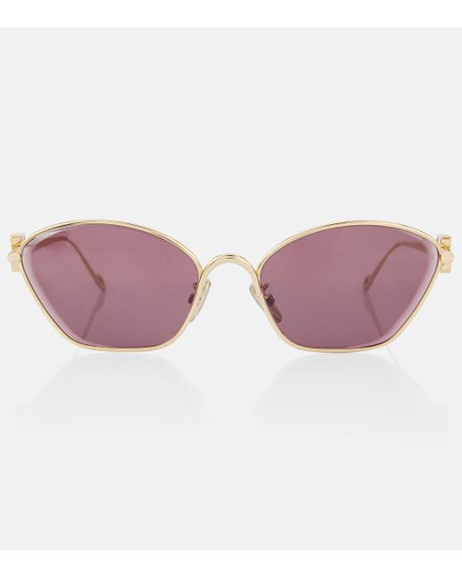 Loewe Pink Anagram Cat-eye Sunglasses
