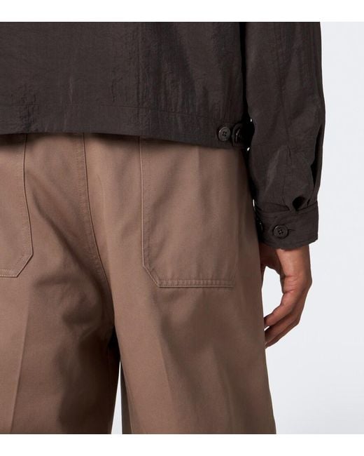 Lemaire Black Silk-Blend Blouson Jacket for men