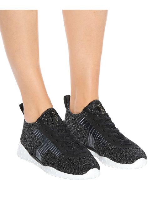 tod's sportiva knit sneaker