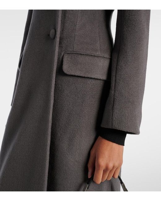 TOVE Gray Vonnie Wool Coat