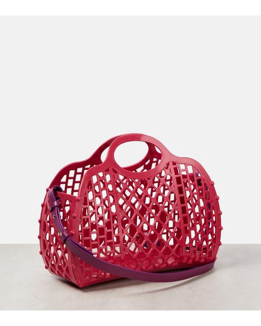 Chloé Red Tote Jelly