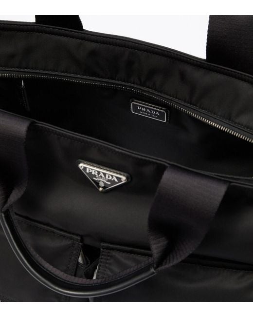 Bolso Explore De Re-Nylon Prada de hombre de color Black