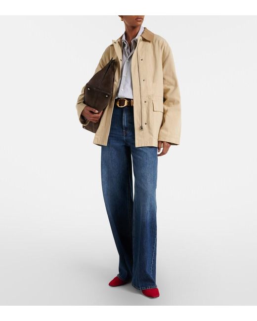 Velvet Natural Rosa Cotton Gabardine Jacket