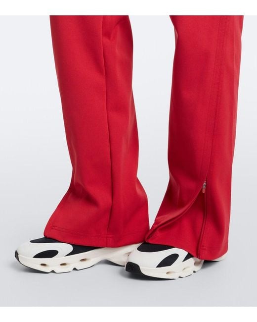 Adidas By Stella McCartney Red Jersey Sweatpants