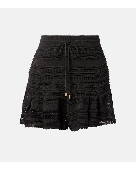 Shorts Lucky di Zimmermann in Black