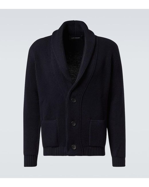 Cardigan di Thom Sweeney in Blue da Uomo