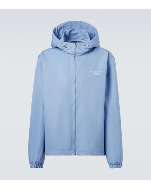 Givenchy Blue Stamp Technical Jacket for men