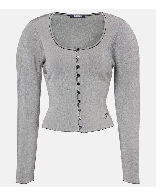 Jacquemus Gray Evening Cardigan