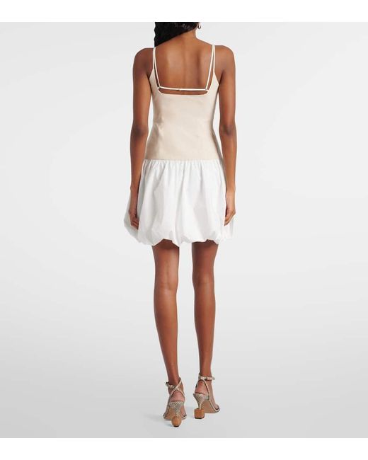 Jonathan Simkhai White Fifi Minidress