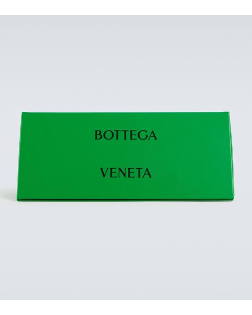 Lunettes de soleil Sharp carrees Bottega Veneta pour homme en coloris Brown