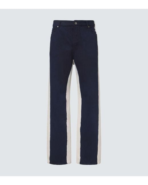 Jean Straight Loewe pour homme en coloris Blue
