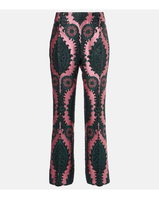Pantalones slim Hendrix en jacquard LaDoubleJ de color Blue