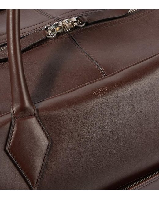 Metier Weekender Closer Weekend Aus Leder in Brown für Herren