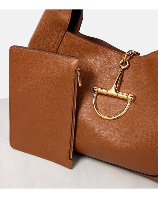 Borsa A Spalla Softbit Large di Gucci in Brown