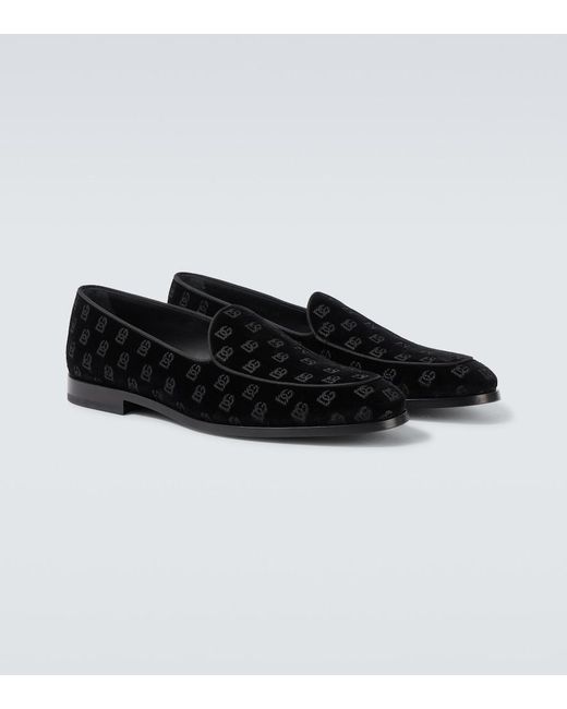 Dolce & Gabbana Black 'Vivaldi' Loafers for men