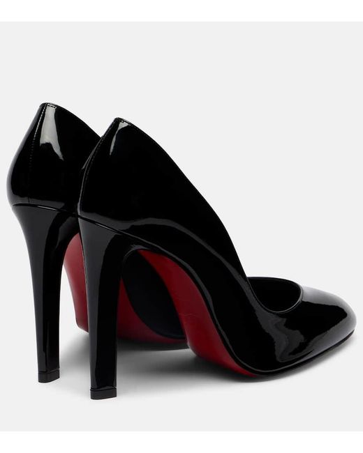 Christian Louboutin Black Fannylove Patent Leather Pumps