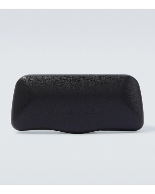 Balenciaga Metallic Monday Rectangular Sunglasses for men