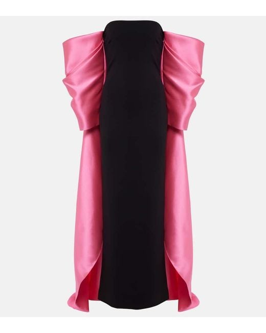 Abito Lungo Kyla di Solace London in Pink