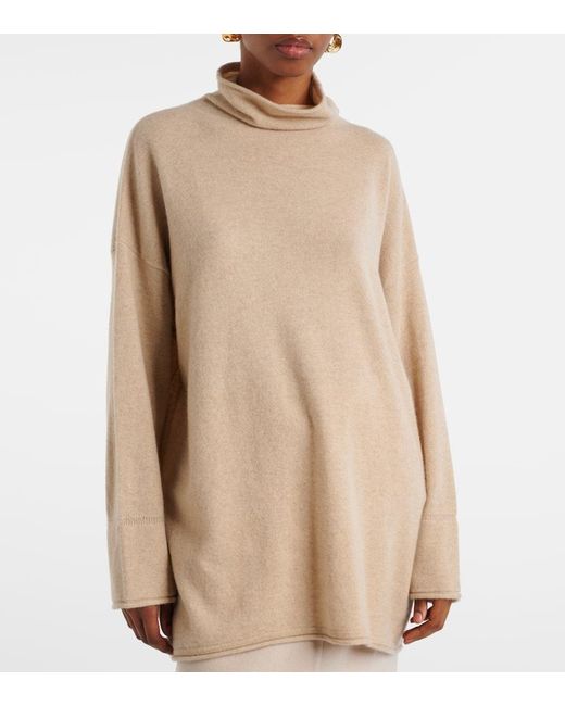 Max Mara Natural Rollkragenpullover Oder Aus Kaschmir