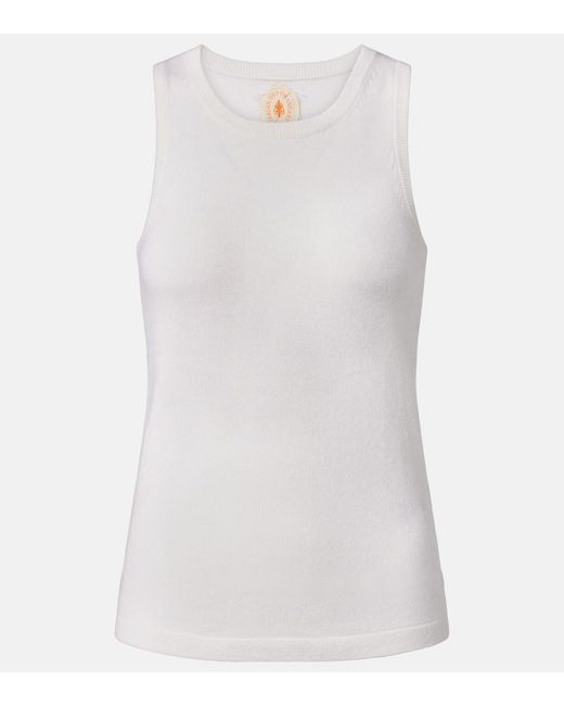 Jardin Des Orangers White Cashmere Top