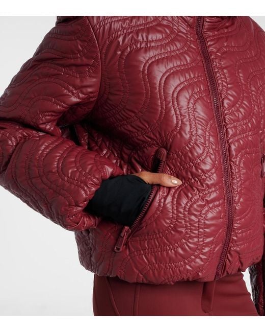 Goldbergh Red Solaria Quilted Down Ski Jacket