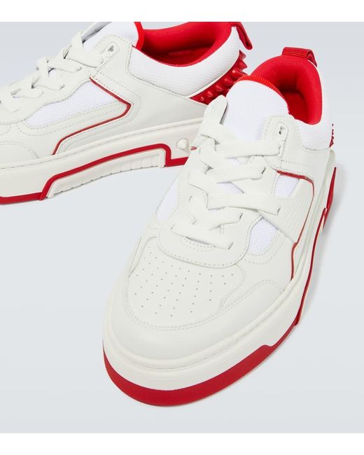 Sneakers Astroloubi in pelle di Christian Louboutin in White da Uomo