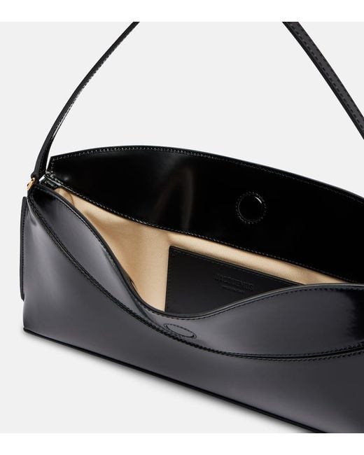 Jacquemus Black Schultertasche Calisso Aus Leder