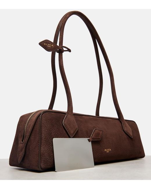 Borsa A Spalla Le Teckel Medium di Alaïa in Brown