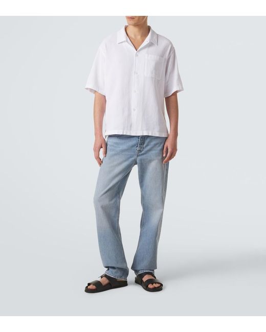 FRAME White Cotton Shirt for men