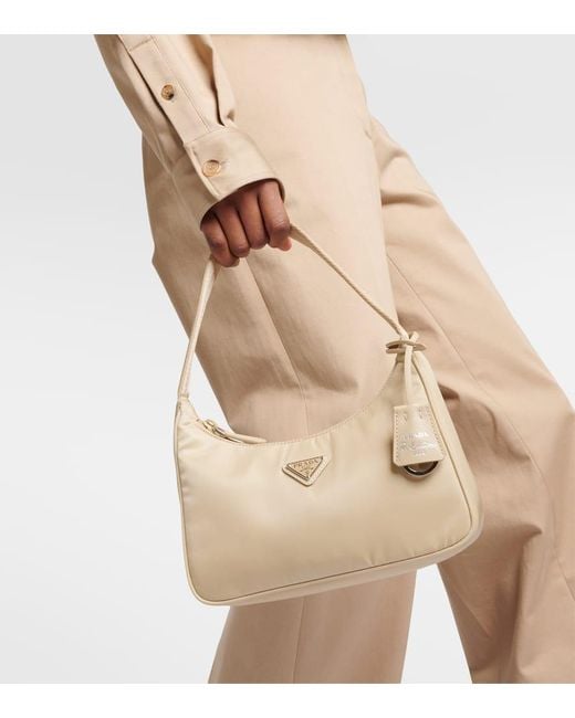 Prada Natural Re-Edition Mini Bag