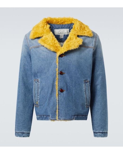 ERL Blue Denim Jacket for men