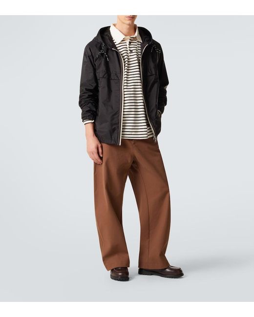 Moncler Black Nidge Technical Jacket for men