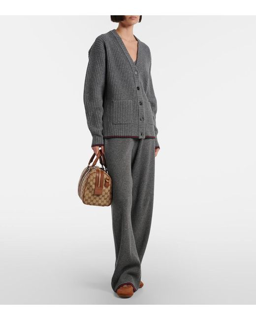 Gucci Brown Ophidia Medium Gg Tote Bag