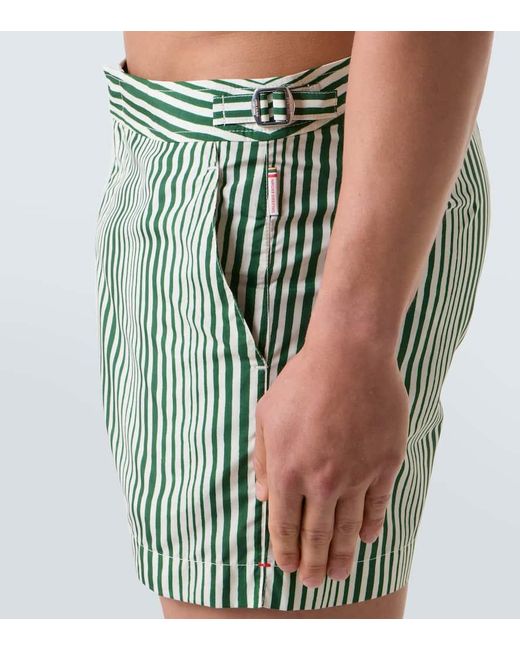 Orlebar Brown Badeshorts Setter in Green für Herren