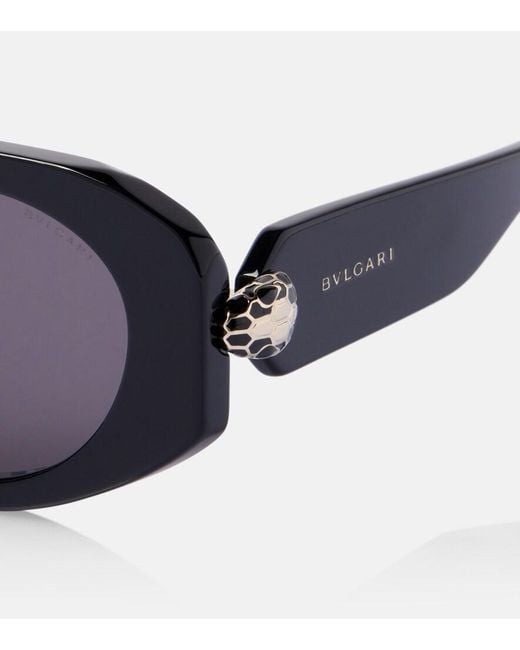 BVLGARI Brown Serpenti Forever Oval Sunglasses
