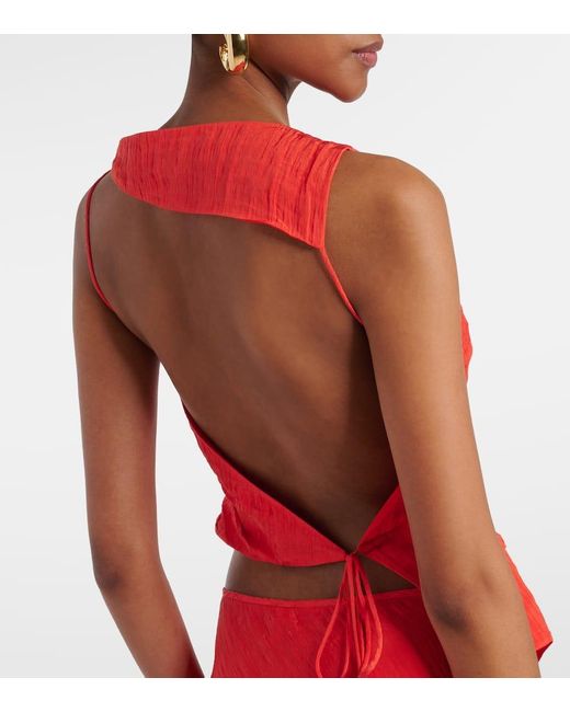 Sir Red Ligera Open-Back Top