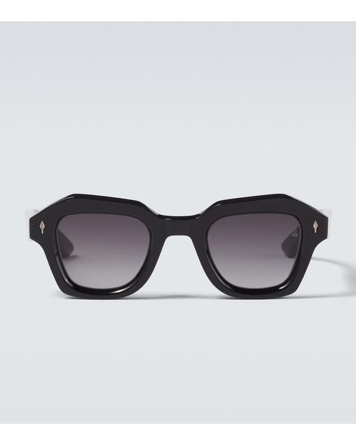 Jacques Marie Mage Brown Eichler Square Sunglasses for men