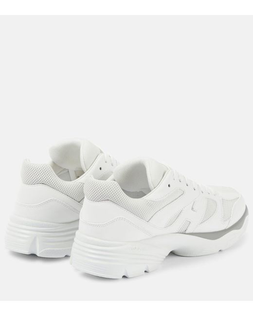 Sneakers H665 in pelle di Hogan in White