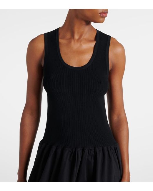Proenza Schouler Black Label Maxikleid Malia Aus Baumwollpopeline