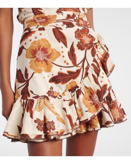 Poupette Multicolor Minikleid Corinne Aus Baumwolle