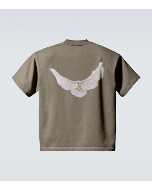 YEEZY GAP ENGINEERED BY BALENCIAGA Dove Fleece Printed T-shirt in