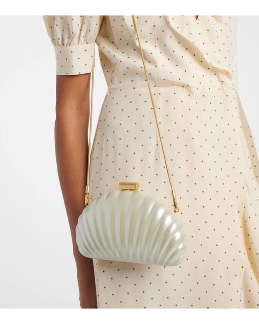 Jonathan Simkhai White Clutch Monet