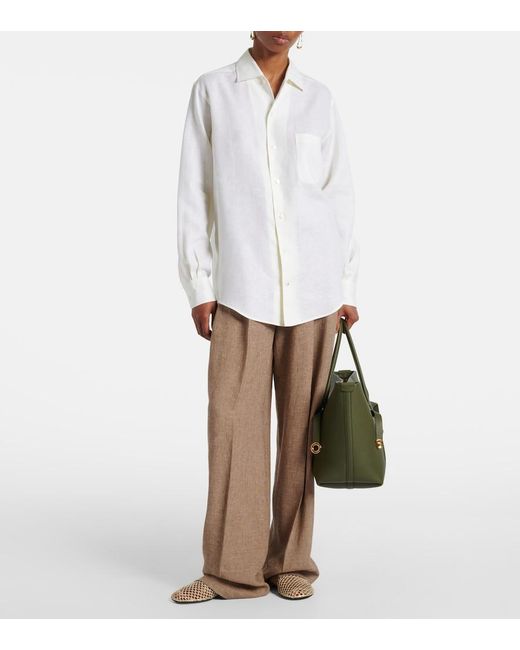 Camicia Andre di Loro Piana in White