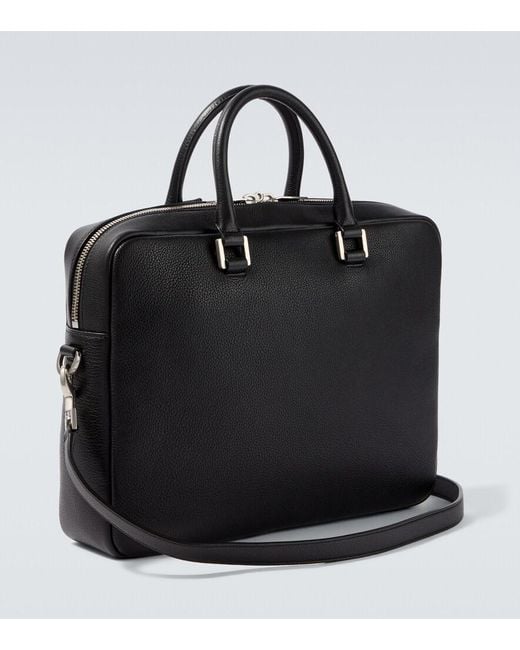 Saint Laurent Black Sac De Jour Leather Tote Bag for men