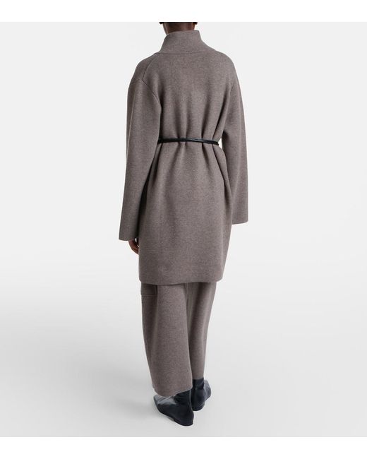 Lisa Yang Brown Anni Cashmere Coat