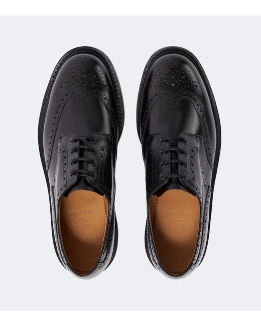 Church's Black Mcpherson Lw Leather Brogues for men